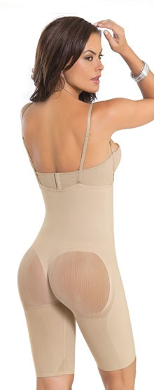 Invisible Open-Bust Bodysuit Shaper