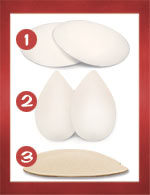Silicone Butt Pads Set