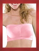 Pink Bandeau Tube Bra