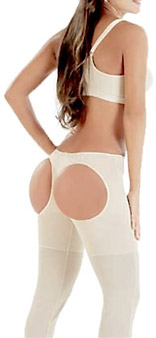 Double-O Push-up Control Capri