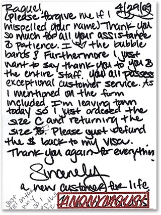 Best Customer Service Letter