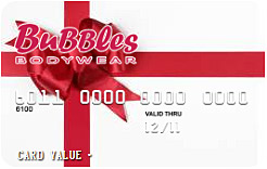Bubbles Gift Card