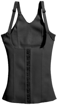 Squeem Womens Waist Cinching Rubber/Cotton Vest