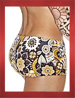 Padded Swim Trunks