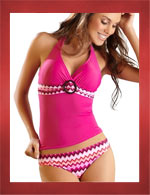 Full coverage tankini