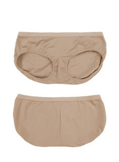 Front and back of the BubbleBuns BIKINI Pocket-Panty