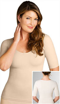 Sassybax Armed and Dangerous - Slimming Top with 3/4 Sleeves