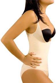save on Vedette Bust-Lifting Bikini-Back Bodysuit Shaper