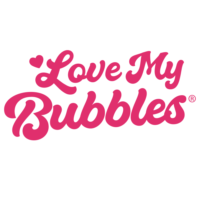 Love My bubbles logo in PNG