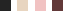 Black, NUDE, Pink, Coffee