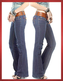 Low rise Jeans Before and After
