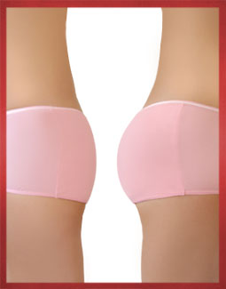 Padded Panty Before and After