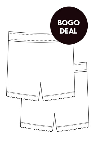 Double-O Push-up Booty Bra BOGO