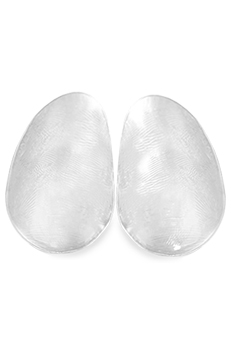 Clear Jiggly Oblong Butt Pads