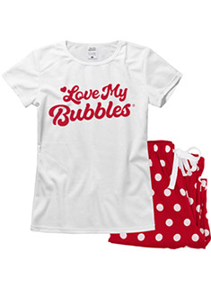 Love My Bubbles Pajama Set