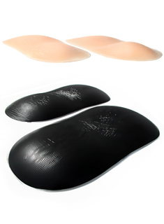 Clear Jiggly Silicone OBLONG Pads