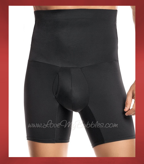 High Waist Mens Boxer Brief Waist Slimming Shapewear