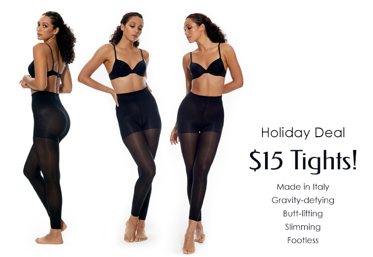 Butt-Lifting Footless Tights Special