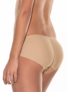 Laser-cut Built-in Padded Panty