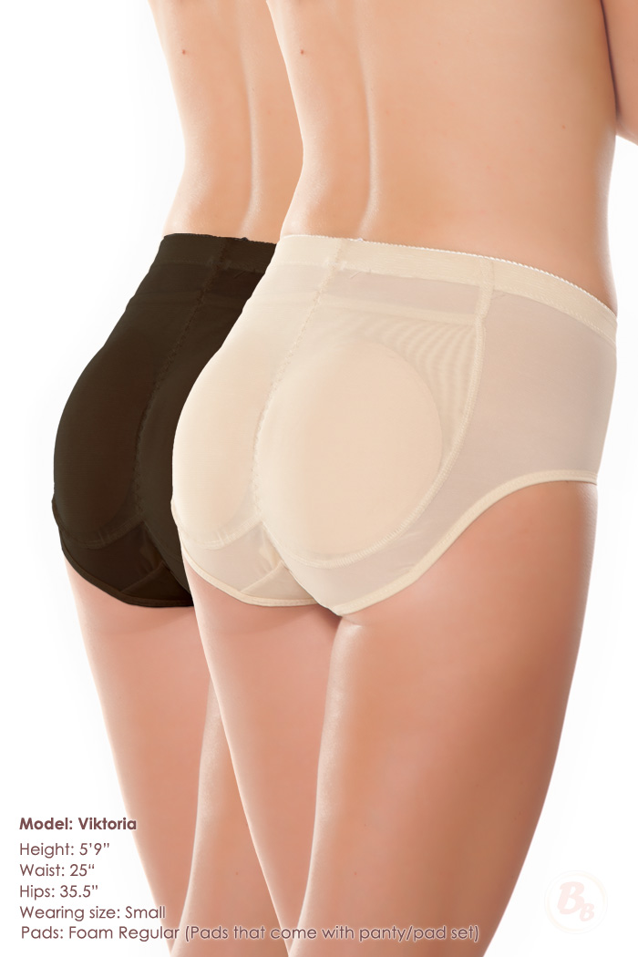 LoveMyBubbles: BubbleBuns BIKINI Pocket-Panty (Pads Not Included) NUDE