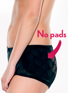 Bombshell Padded Panty with hip pads
