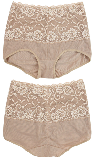 Bubbles Pocket Panties Retro Lace Lifter Panty