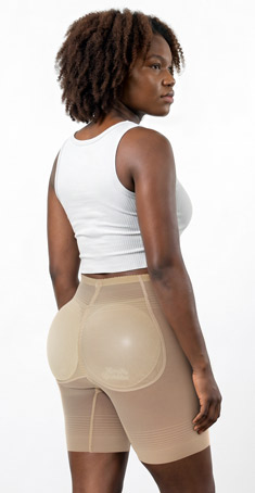 Padded Silicone Panty with 5XL butt pads