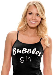 Bubbles Girl Spaghetti Strap