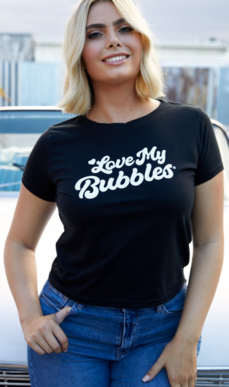 Love My Bubbles Miami Printed Tank