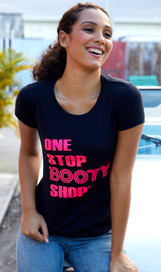One Stop Booty Shop Printed Tee