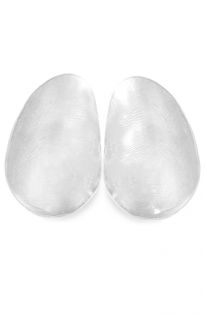Clear Jiggly Silicone Booty or Hip Pads (Shape: Oblong)