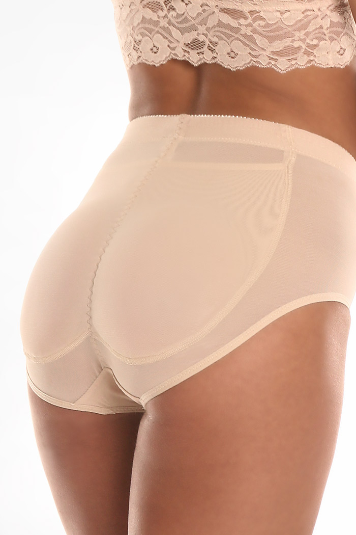 Foxy Fanny® Silicone Padded Panty Control Brief
